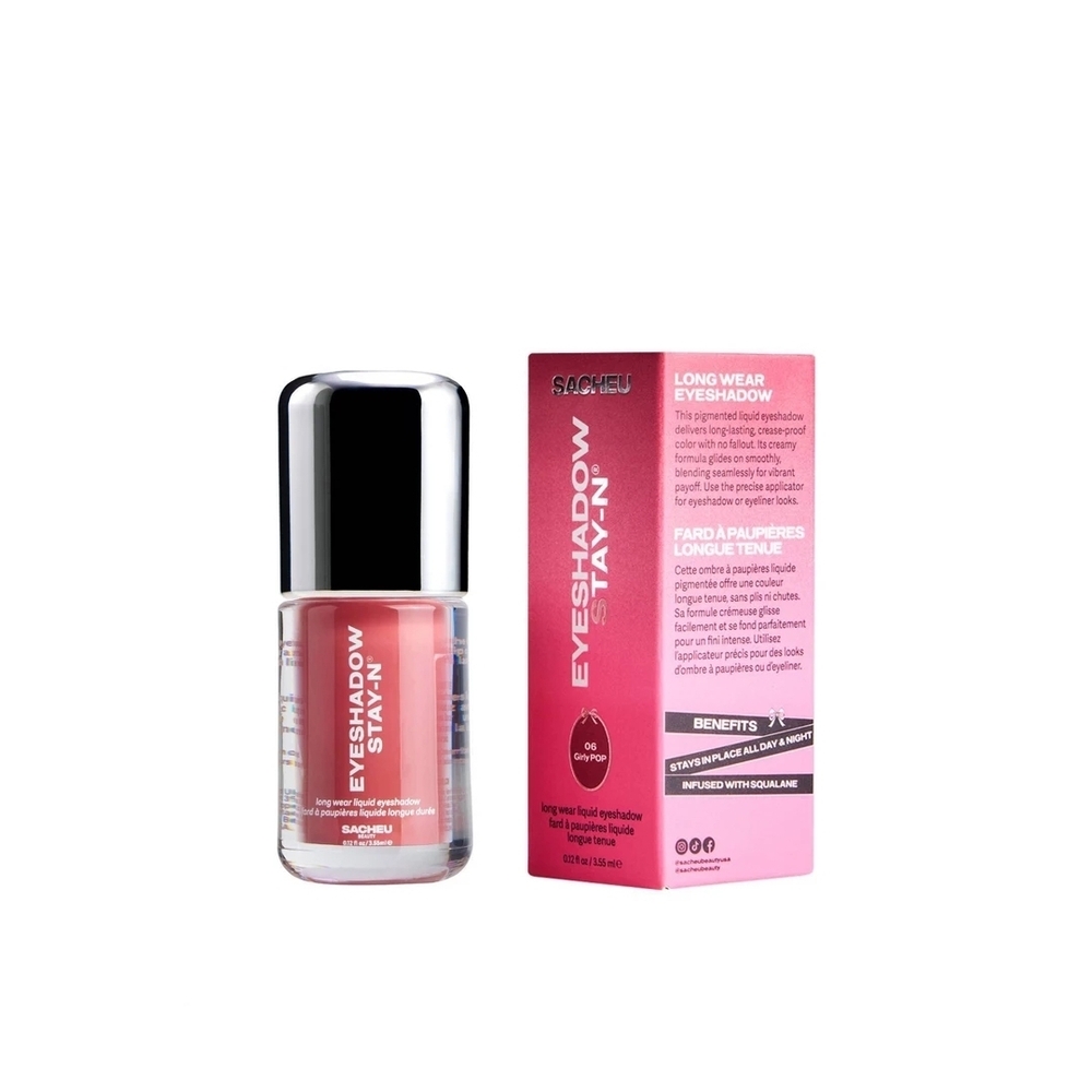 Eyeshadow Stay-N Long Wear Liquid Eyeshadow - Pink
